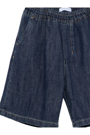 shorts denim elasticizzati PAOLO PECORA KIDS | PP4375BLU